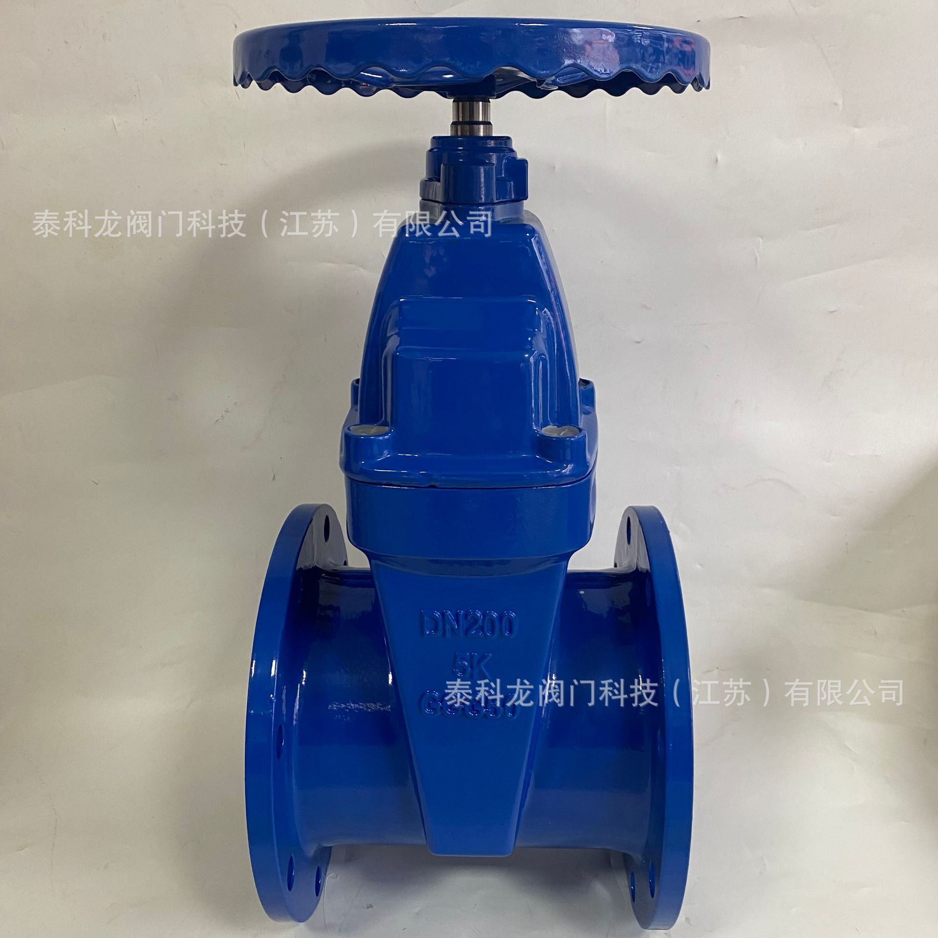 Z45X-5K 日标JIS 5K法兰球墨铸铁弹性座封闸阀  200A