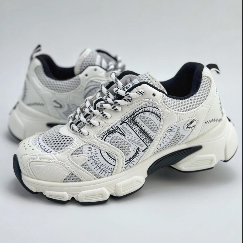 Putian European Station D-Brand B30 Dad Shoes for Men and Women, Versatile Casual Sports Shoes with Mesh, Fashionable Cd Letter Running Shoes
