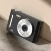 Black camera, wide screen