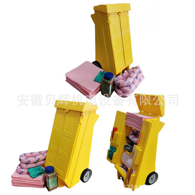 化学品泄漏应急车KIT345防污应急箱吸污套装溢漏套件防污应急