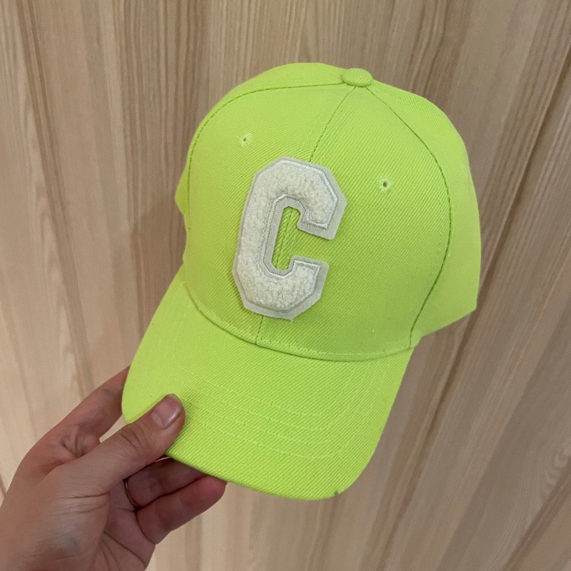 타올C 야구모자-형광그린