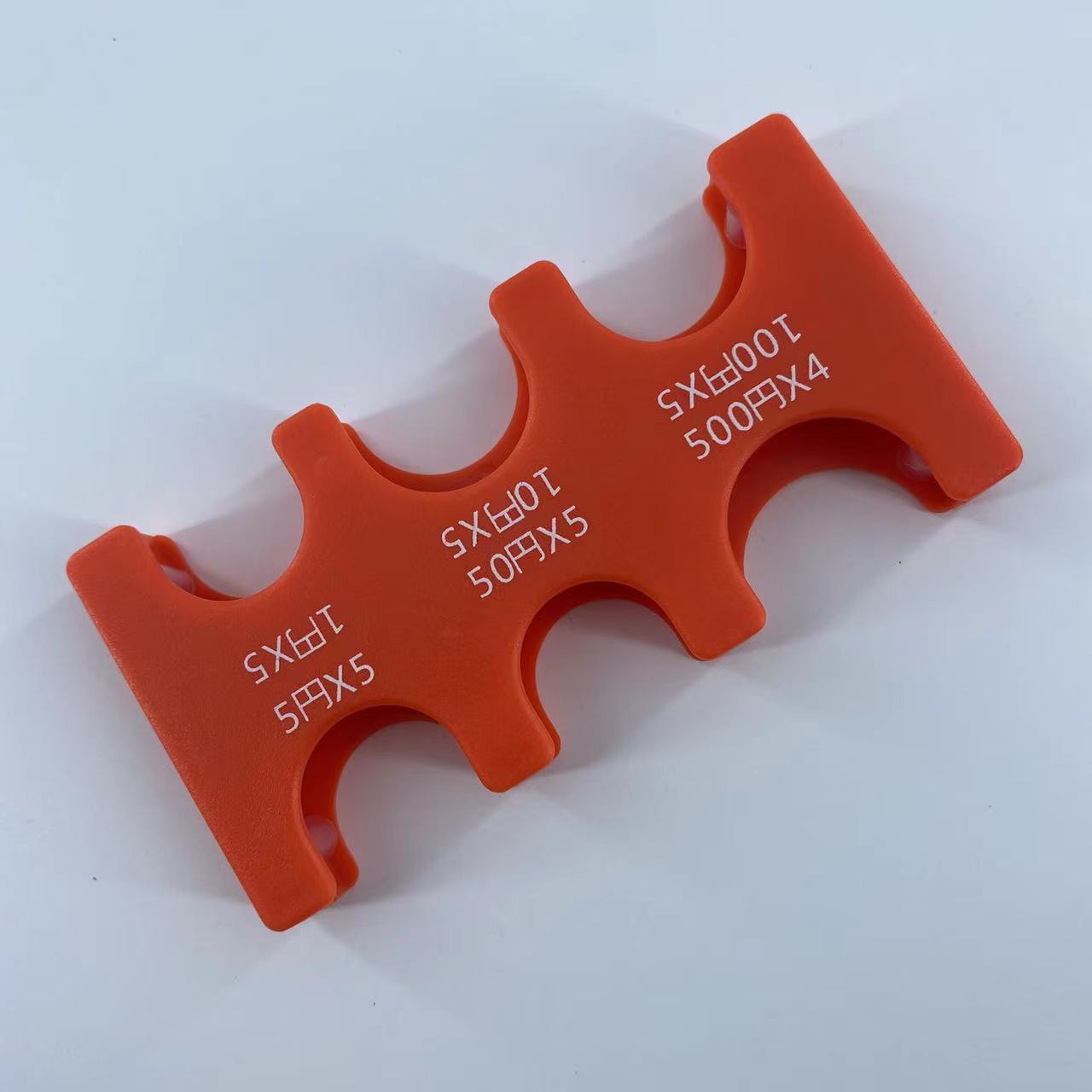 Cartera pequeña para hombre, clip de moneda de plástico, billetera de almacenamiento de clasificación de monedas para automóvil, monedero portátil para mujer de gran capacidad para hombre