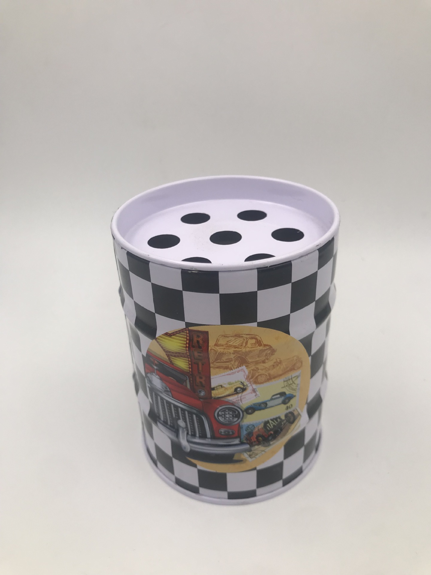 Moda japonesa de moda barril de aceite cenicero personalidad mini cenicero de acero inoxidable barril de gasolina cenicero