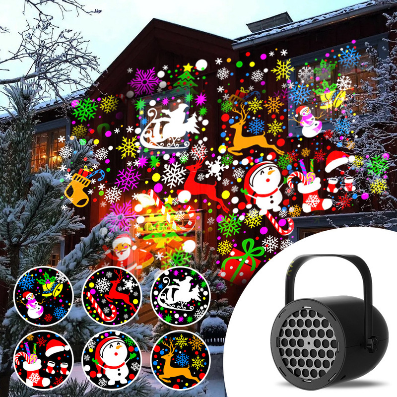 工場直販クリスマスプロジェクターライト高輝度屋外屋内フィルムパターンクリスマスハロウィンホリデーアンビエントライト|undefined
