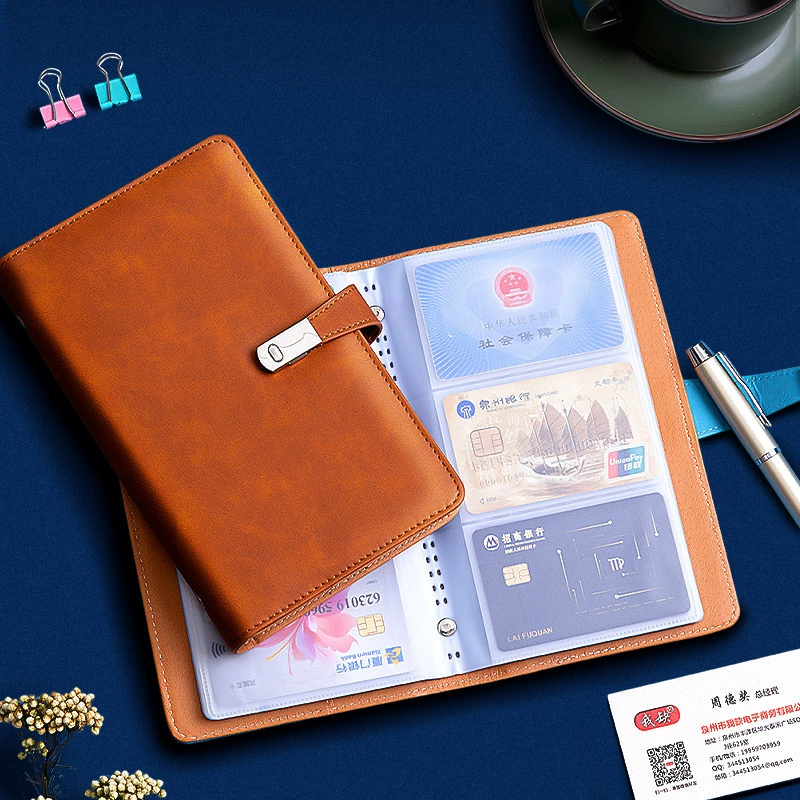 Трансграничная Амазонка визитная картонная книжка большой емкости вкладка визитная картонная книга бизнес держатель визитной карточки сумка