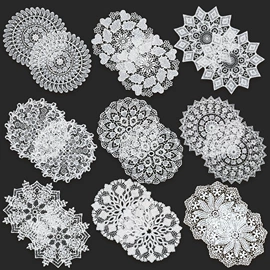 花边;餐垫、餐巾;服装饰品