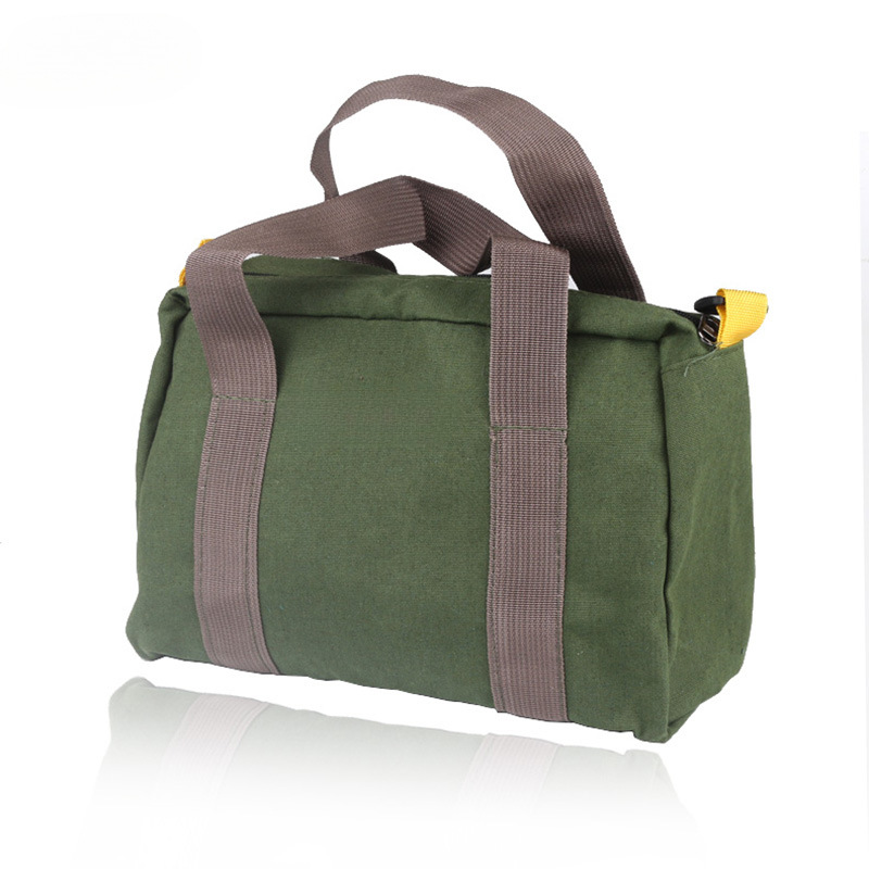 Bolso de herramientas portátil simple de tela Penggong Oxford, bolsa de herramientas, bolsa eléctrica, bolsa de almacenamiento de piezas de herramientas, bolsa de mantenimiento