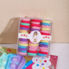 Colorful children's hair ties