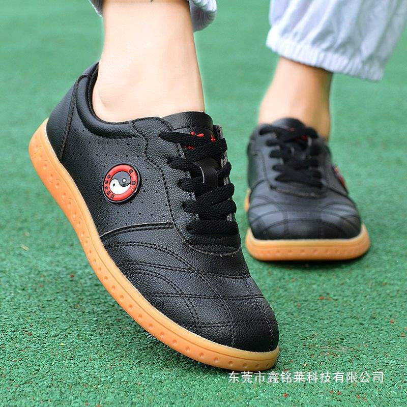 Lingwu Chenjia Gou Tai Chi Shoes, Women's Cowhide Sole Sports Shoes, Men's Training Shoes, Tai Chi Martial Arts Shoes, Competition Shoes