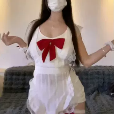 婉后爱心围裙cos女仆女佣情趣内衣套装制服成人性感睡衣纯欲大码
