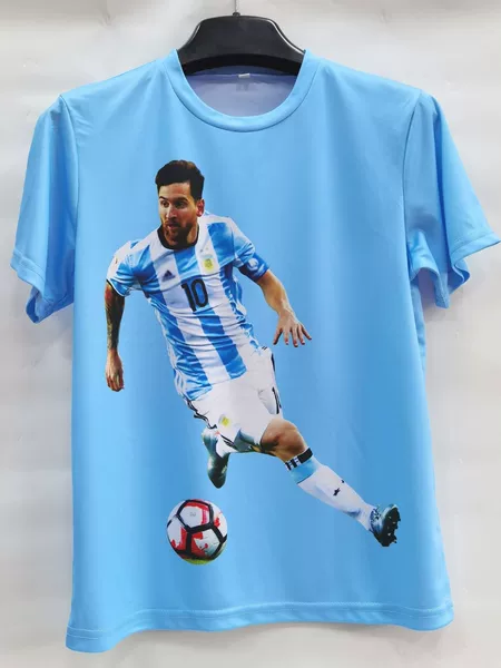 Summer Round-Neck Short-Sleeved Digital Printed Football Jerseys All-Star Jersey Set Zhongshan Fan Clothing Supply