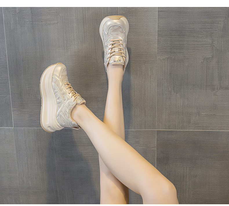 Giày sneaker nữ đế dày phong cách thể thao thời trang — M2997-1 Lông xám, M2997-1 Lông champagne, M2997 Lót đơn champagne, M2997 Lót đơn xám chi tiết 18