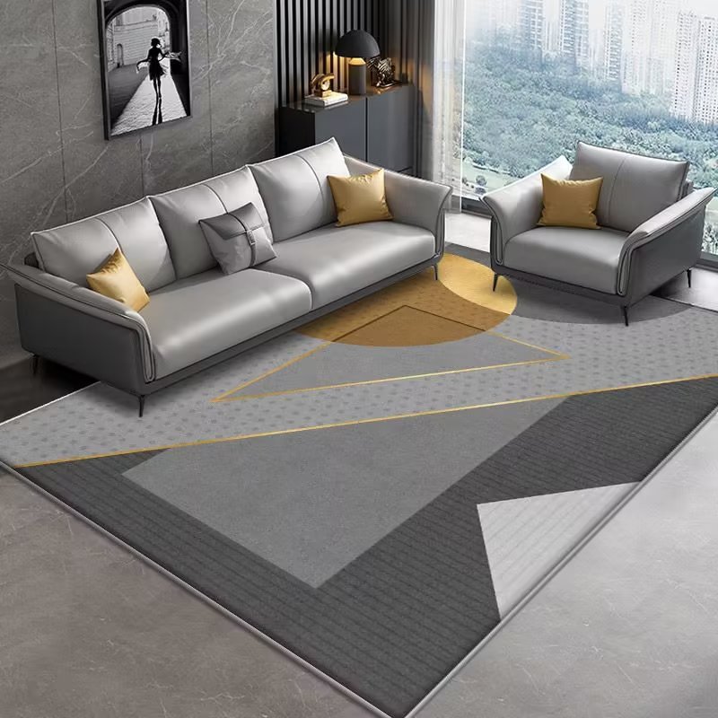 Italiano minimalista cristal terciopelo ins estilo sala de estar alfombra absorbente dormitorio cama manta sala de estar baño piso mat