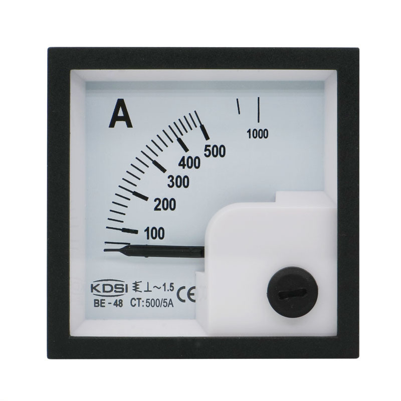 KDSI康的斯供应CE认证 电流表BE-48 AC500/5A交流指针电流表