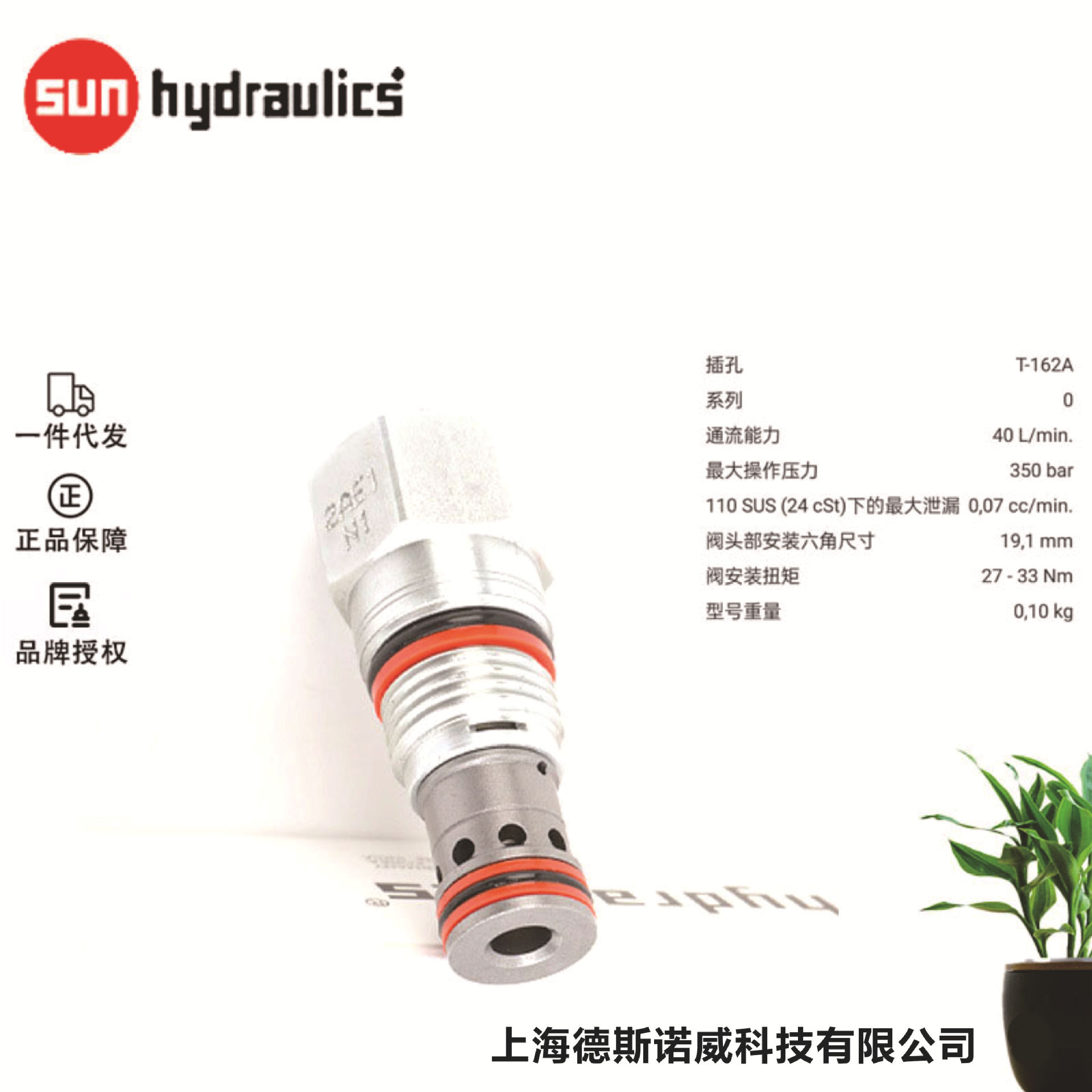 节流阀流量控制阀NFDC系列/SUN系列产品液压阀