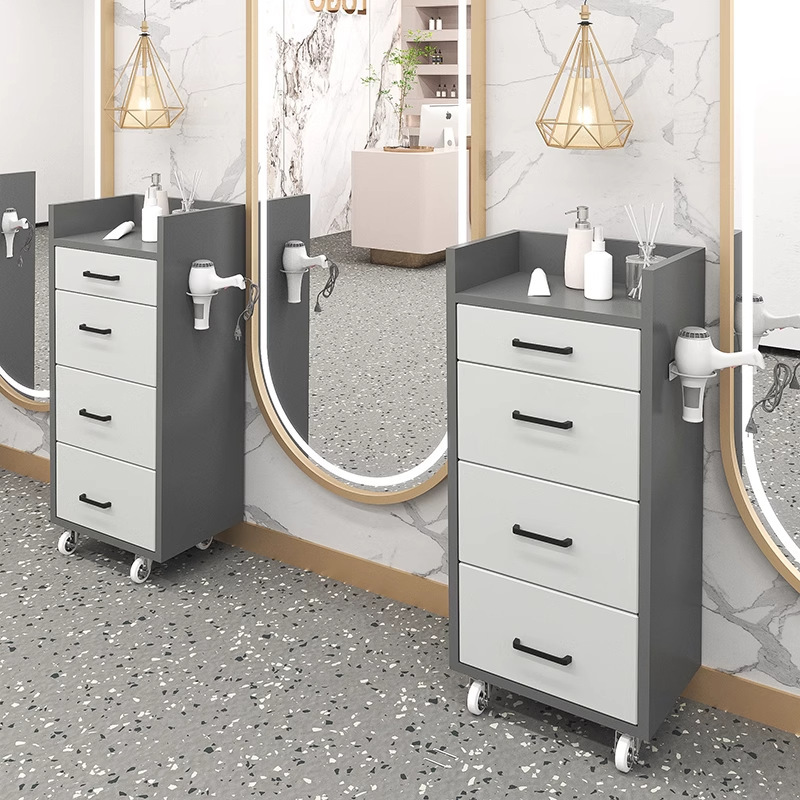 Gabinete de herramientas de peluquería de alta calidad Gabinete de herramientas de peluquería tablero de herramientas de almacenamiento de banda de armario