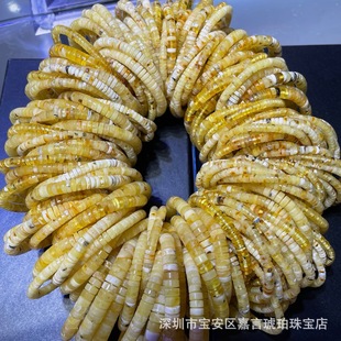 Songgang Factory Direct Source Raw Beeswax Wholesale Pill-Shaped Bracelets with Minor Flaws, Special Price, Standard Product, Welfare Bracelets, Direct Factory