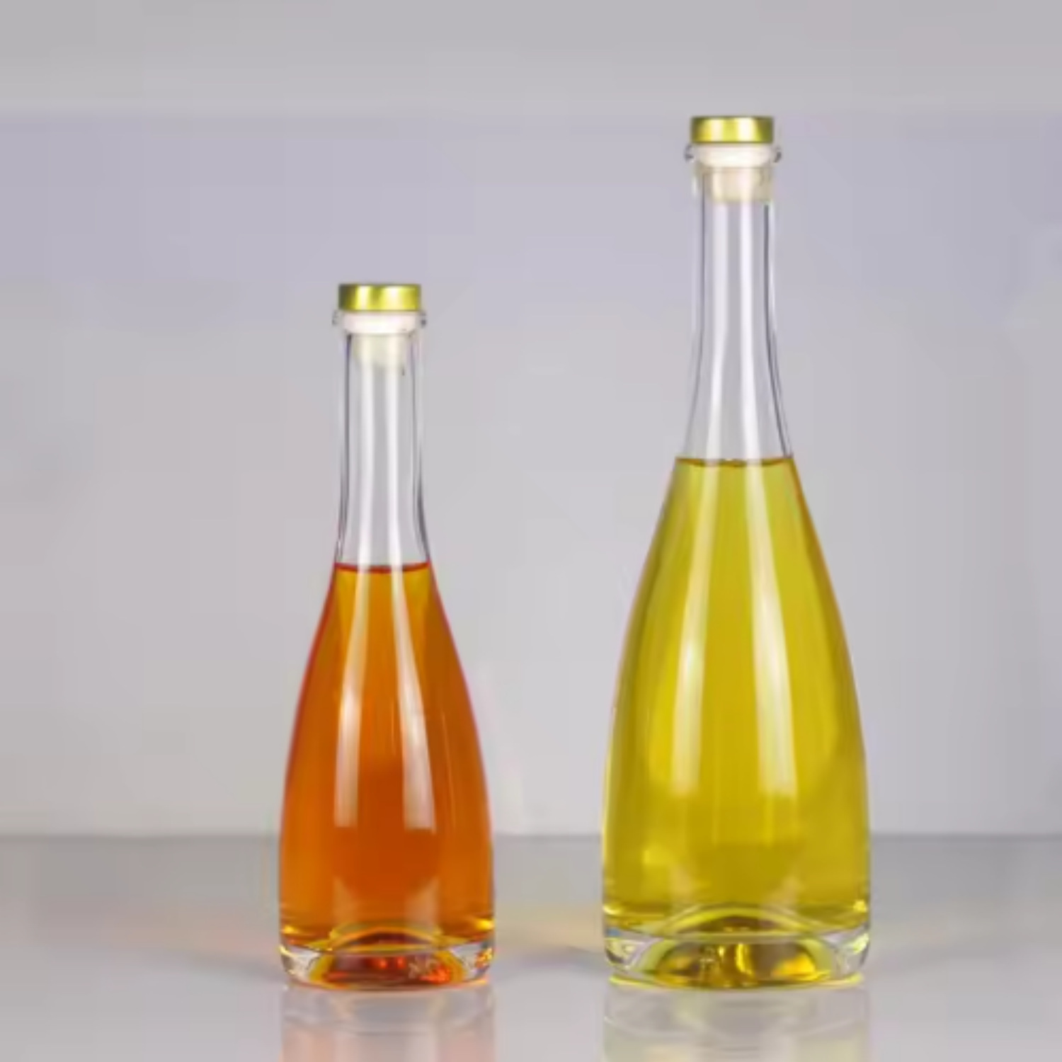 新款高档玻璃酒瓶白酒瓶洋酒瓶果酒瓶加厚玻璃酒瓶空酒瓶储酒器皿