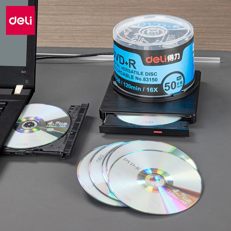 Getli 3725/3724/83150 Burn CD/DVD+R CD 700MB/4.7GB Storage 50 tablets