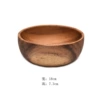 Цельная деревянная миска 18×7,3 см