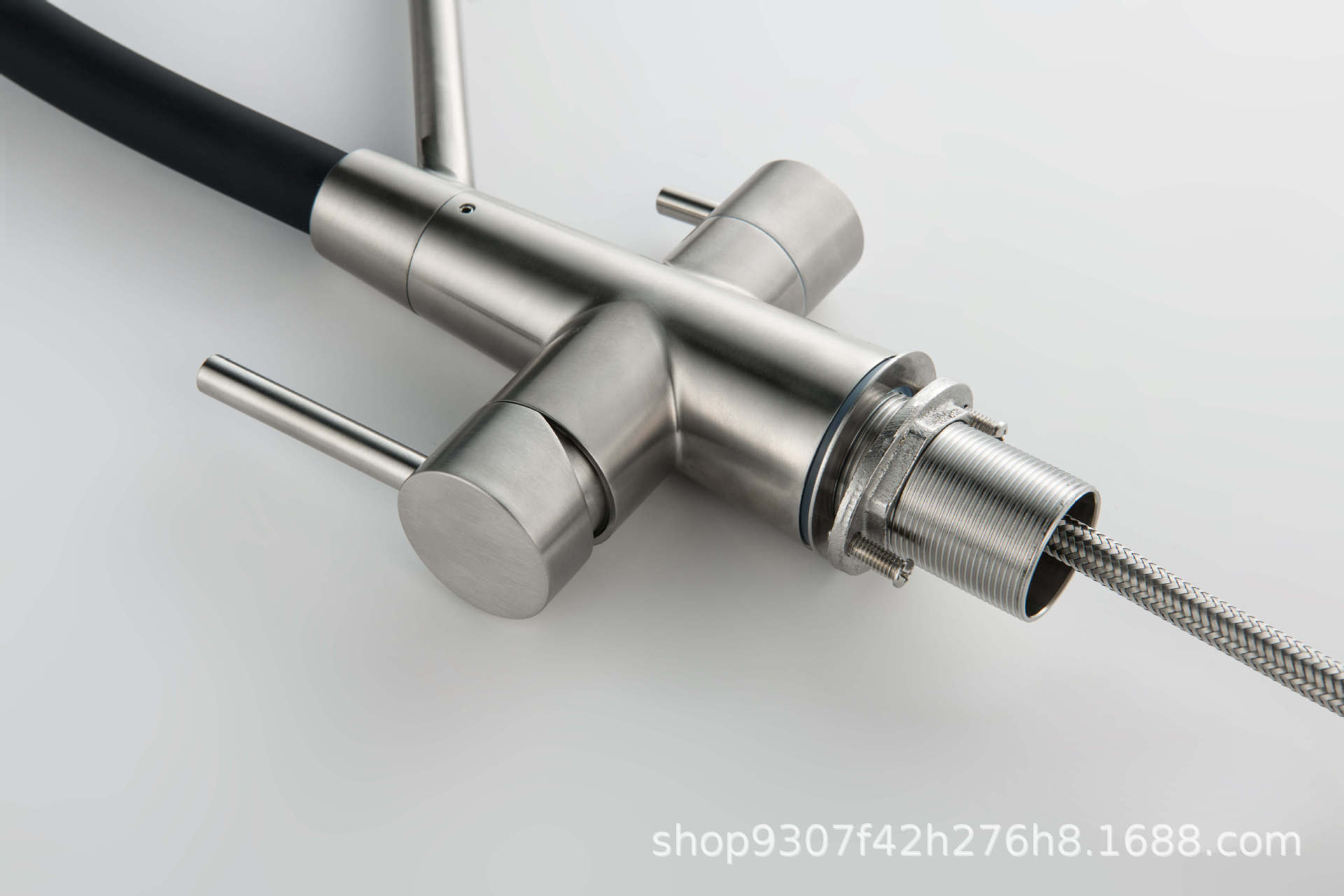 Cross-border 304 stainless steel water purifying faucet, kitchen sink, sink, cold and hot water direct drinking water three-in-one faucet undefined