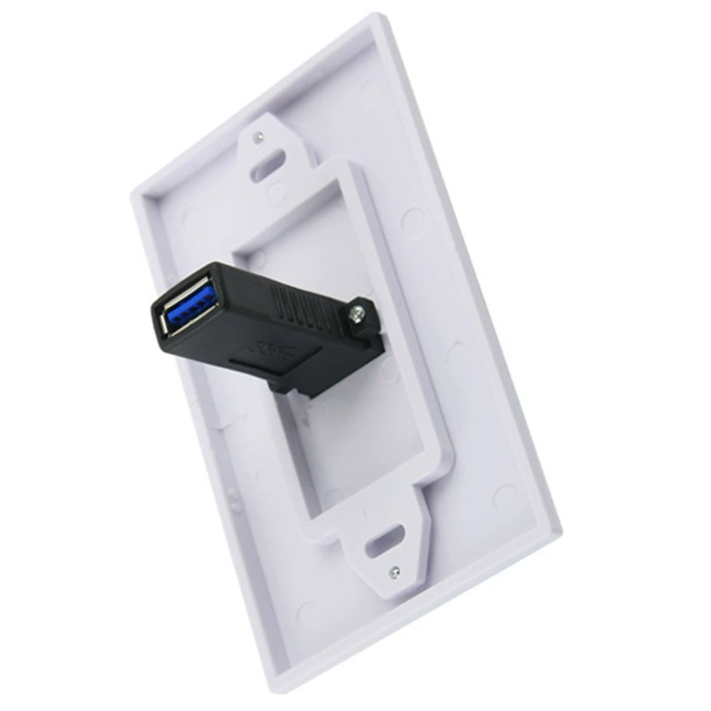 USB3.0 одноглазая панельная настенная вставка, USB-панельная розетка