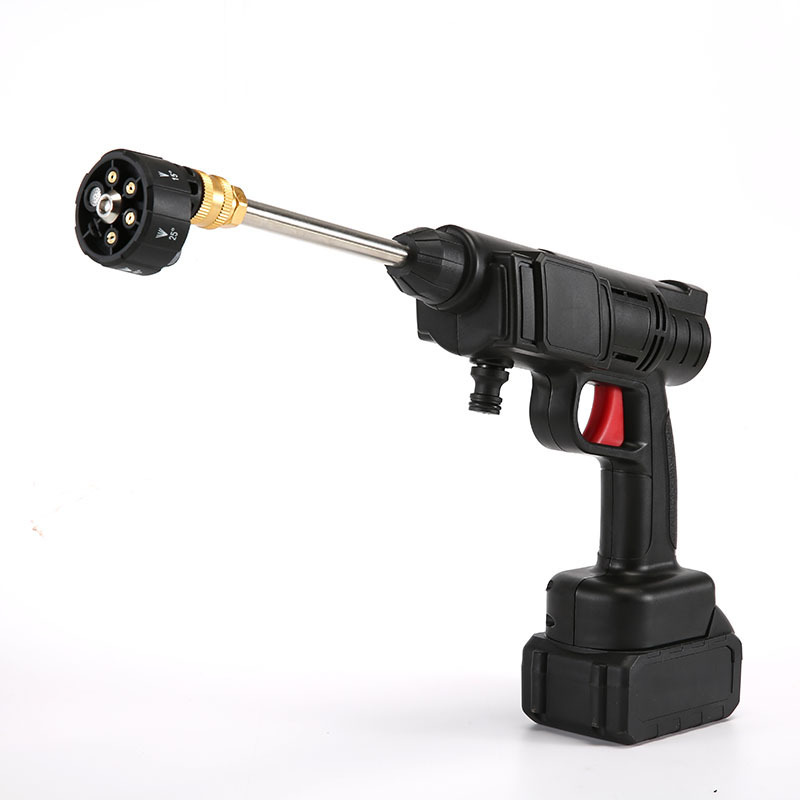 Lithium Battery Car Wash Water Gun Wireless Cleaning Wholesale Lithium Battery Electric Household Pool High-Pressure Washing High-Pressure Cleaning