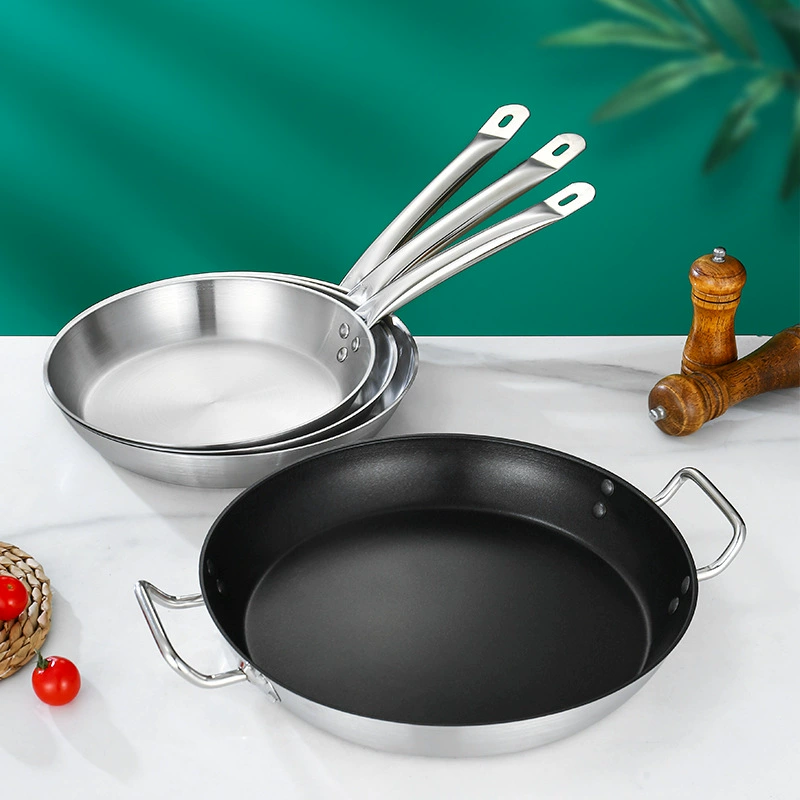 Плоская кастрюля Pot Pok Pok Pot Большая плоская кастрюля -Fied Pot, плоский горшок, коммуникативная плоская кастрюля коммерческая большая