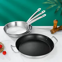 Плоская кастрюля Pot Pok Pok Pot Большая плоская кастрюля -Fied Pot, плоский горшок, коммуникативная плоская кастрюля коммерческая большая