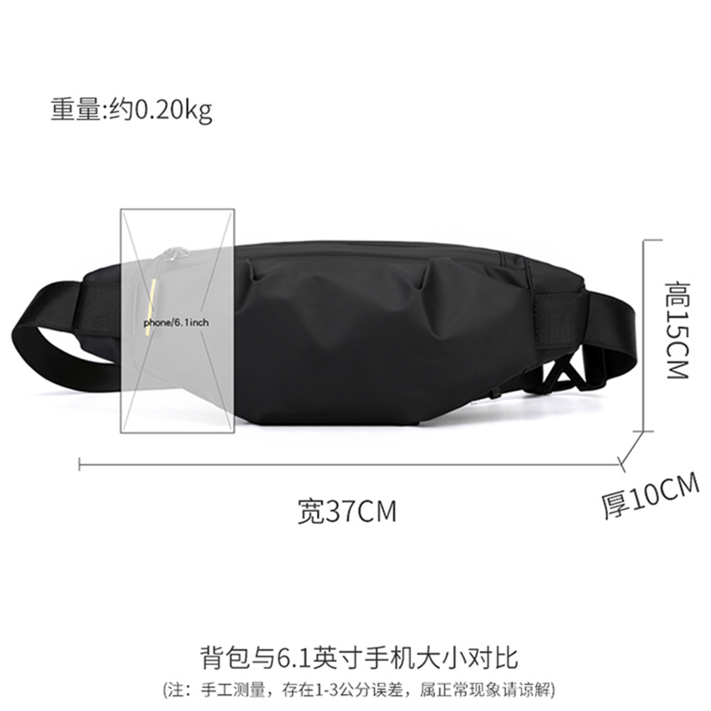 2024 nuevo bolso de pecho deportivo de ocio al aire libre ins marca de moda callejera bolso de mensajero de todo fósforo bolso de trabajo bolso de hombro hombre