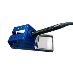 Factory Direct Sale 936 Soldering Iron Stand Bracket Metal Soldering Iron Holder Square Soldering Iron Placement Stand
