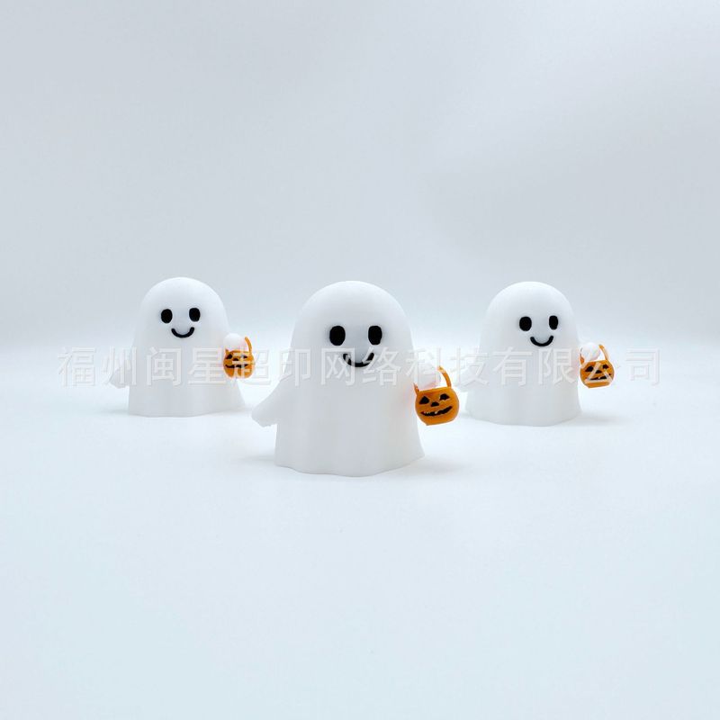 跨境新品3D打印万圣节南瓜小幽灵装饰品狂欢夜工艺品摆件玩具批发|undefined