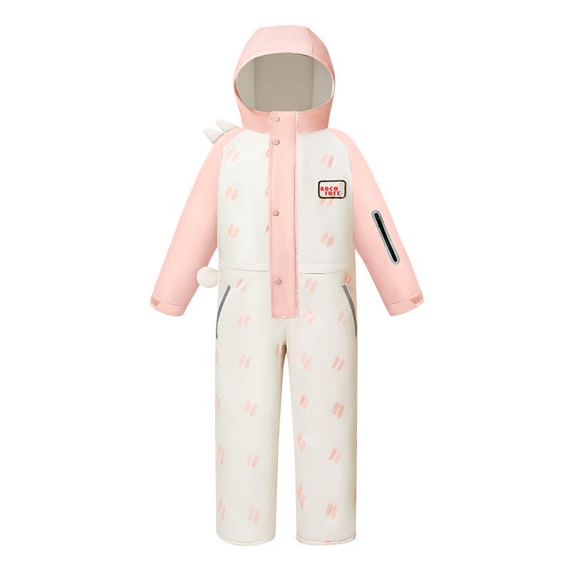 Mono de esquí infantil impermeable y térmico unisex image 6