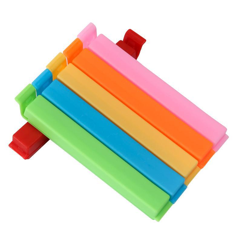 Fabricante T pequeño regalo de plástico té bocadillos a prueba de humedad sello de bolsas de alimentos clip de sellado al por mayor puede fijar LOGO