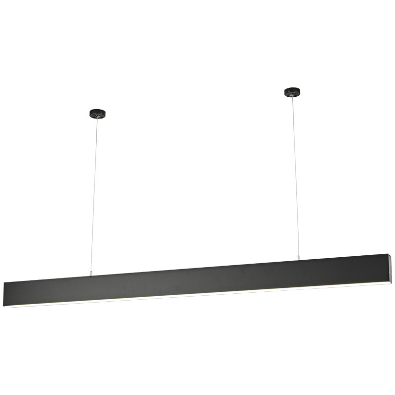 Lámpara de barra LED personalizada sin costura empalme cuadrado lámpara de barra de oficina tienda de transmisión directa sala de luz comercial ultra brillante