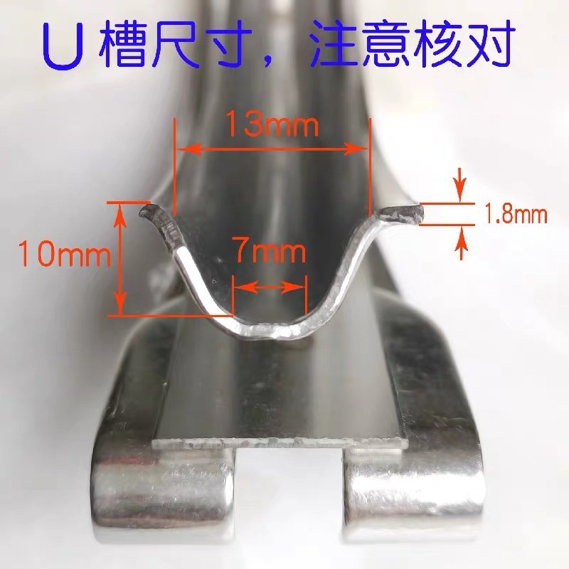 Doble abrazadera de acero inoxidable 304 doble abrazadera de garganta de ranura en forma de V abrazadera de filtro de tubería de ranura U abrazadera de bolsa de tela de capa única