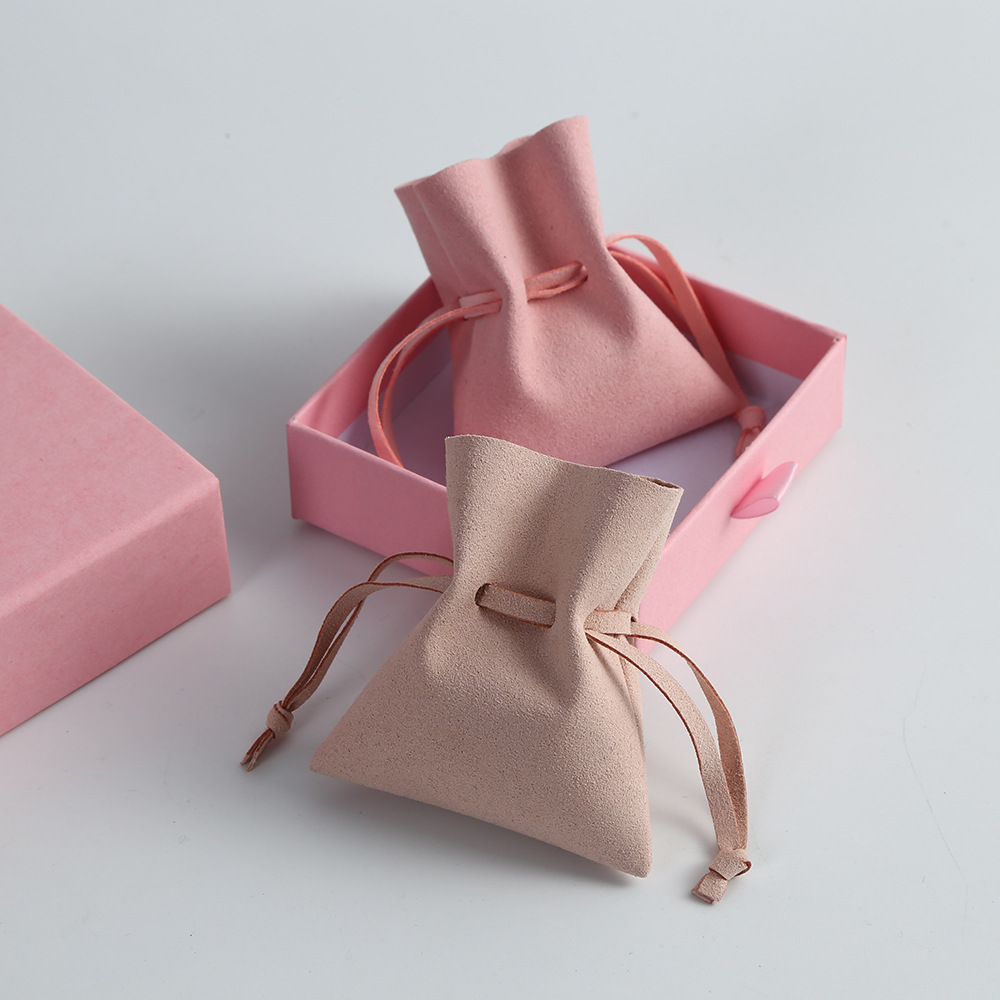 Estilo Simple Color Sólido Cuero Sintético Bolsas Embalaje  Joyería display picture 3