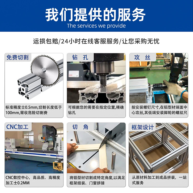 Euro 2020 perfil de aluminio 2040 aleación de aluminio tubo cuadrado perfil de aluminio marco de impresora diy3d perfil de aluminio 20x20