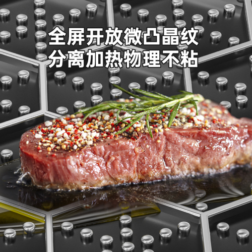 Factory Direct Sale Non-Stick Wok Household Frying Pan 316 Stainless Steel Honeycomb Non-Stick Cooking Wok Induction Cooker Gas Stove Compatible