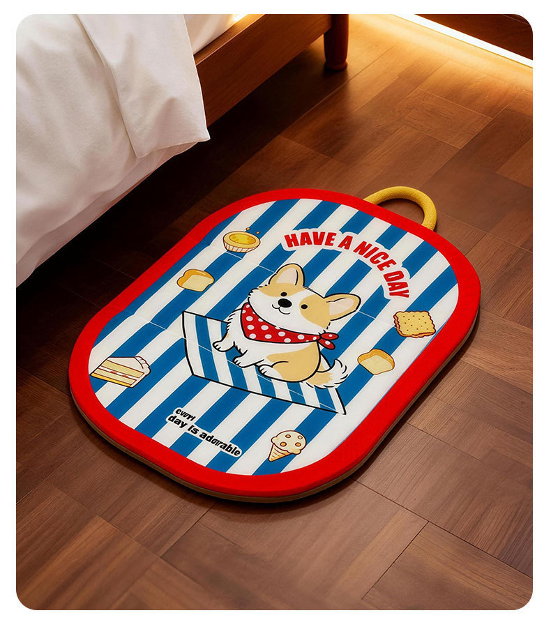 Pet Waterproof Cooling Mat For Dogs And Cats Foldable Bed_voghion.com