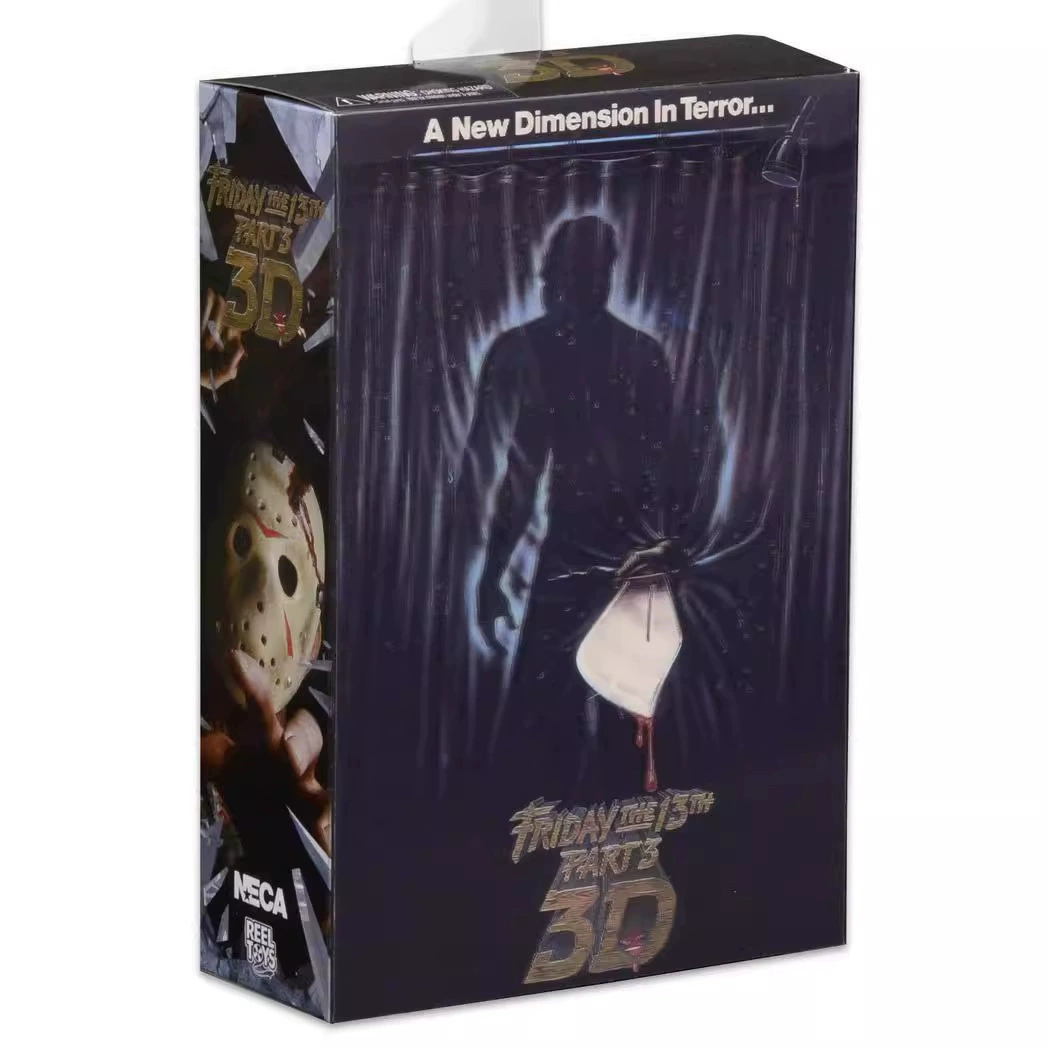 NECA Черная пятница 3D версия 3D версии Джейсона роскошная ручная модель