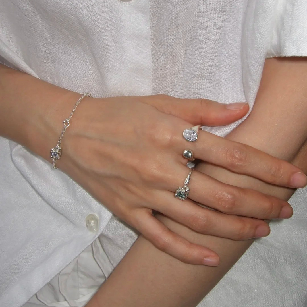 Designer Ring Damen Aus Sterlingsilber Mit Zirkonia Diamanten_voghion.com