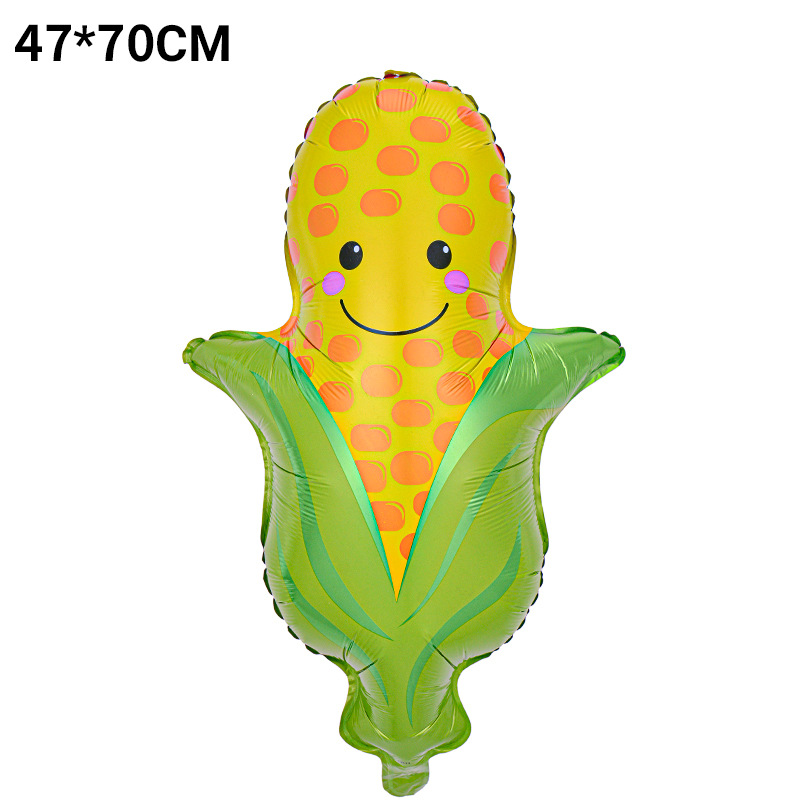 México fiesta de verano decoración fruta globo tropical cactus piña sandía taco fresa película de aluminio globo