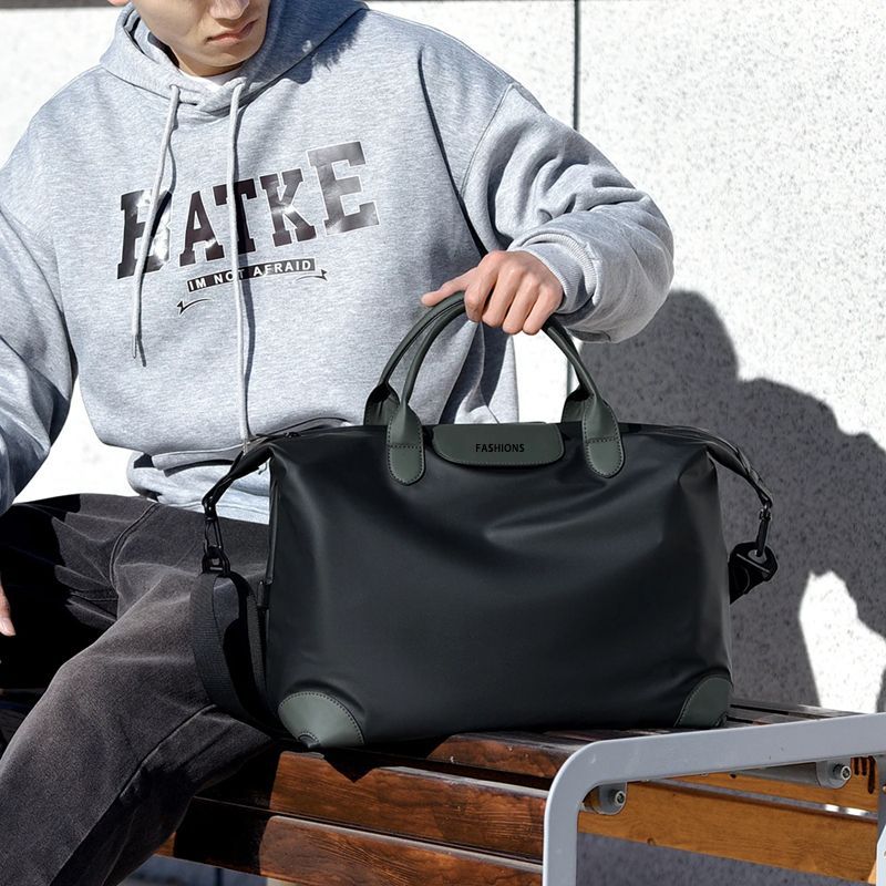 2025 nueva tendencia de moda bolsa de viaje bolsa de fitness bolso de negocios de ocio multifuncional bolso de transporte coreano para hombres