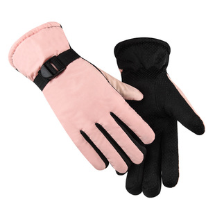 Warm Gloves for Men and Women in Winter, Fleece-Lined and Thickened, for Outdoor Sports, Electric Bike Riding, Skiing, Non-Slip, Windproof, and Cold-Resistant