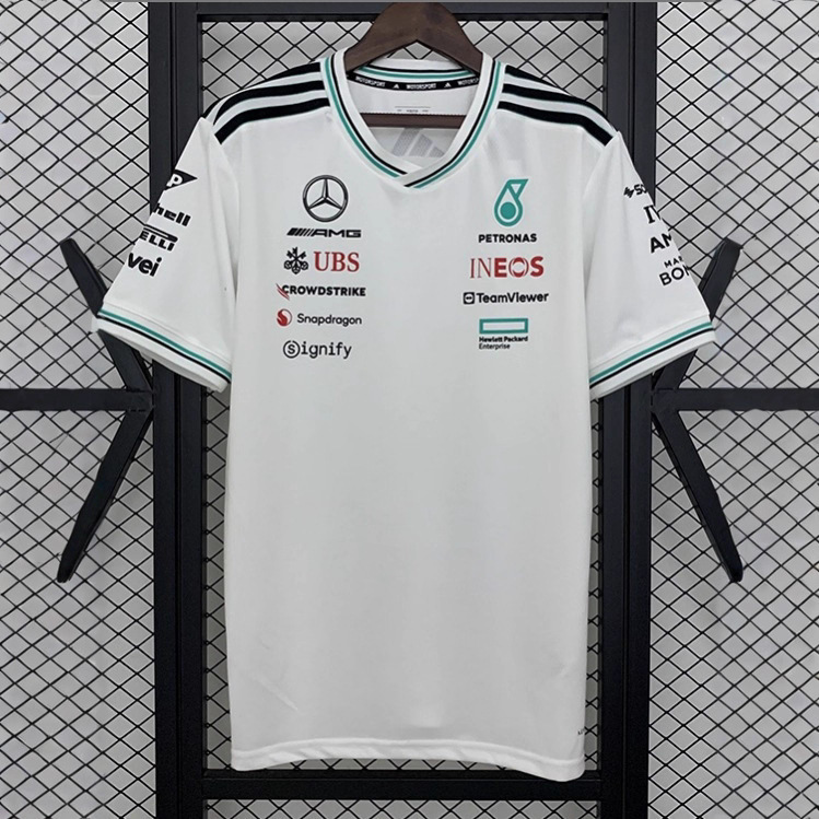 2025新品男子レーシングスーツF1半袖ペトロナチーム半袖F1レースtシャツスポーツ|undefined