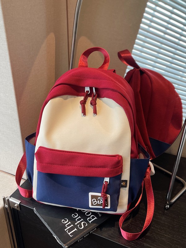 Mochila pequeña encantadora, muñeca de dibujos animados, mochila infantil, niña pequeña, mochila de bocadillos, retro