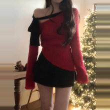 MR��ˮ��ë�������Y��ɫб��ᘿ���Ů�ﶬ���ȴ�����¶������