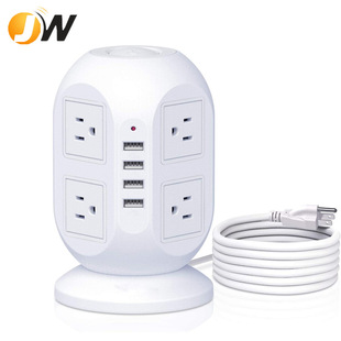 [Amazon hot OEM customization] creative smart with USB multi-hole socket C Port PD fast charging plug