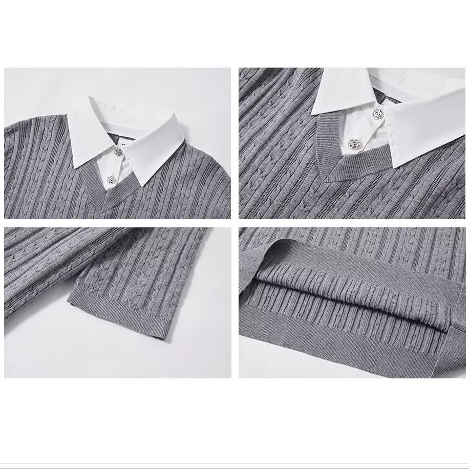 Polo camisa de punto camisa de mangas cortas hombre solapa falsa dos piezas camisa de torsión cuello vieja camisa de estilo de dinero fábrica transfronteriza al por mayor